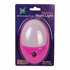 LED Sensor Night Light Hot Pink 0.5W